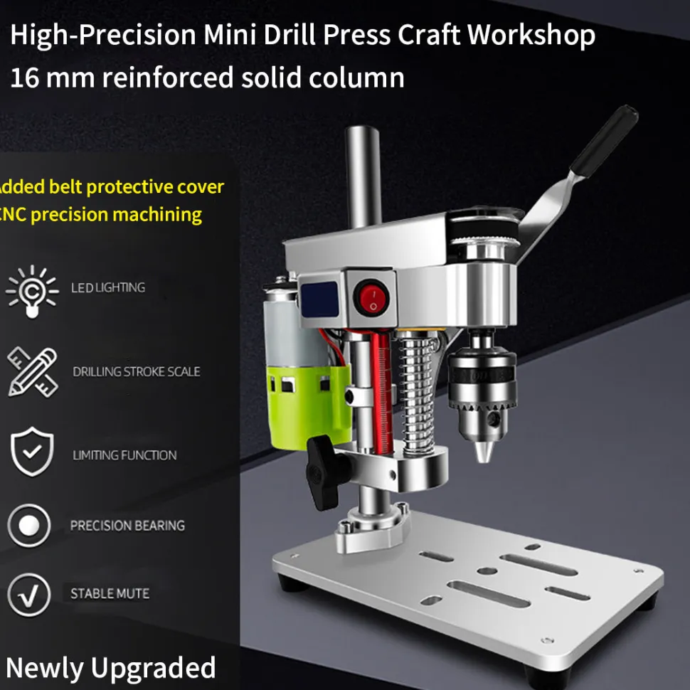 Household Mini Desktop Drill Press
