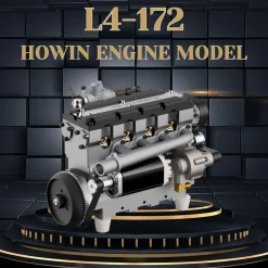 HOWIN L4 Engine 17.2cc SOHC Inline 4 Cylinder 4 Stroke Water-cooled Electric Nitro IC Engine Model