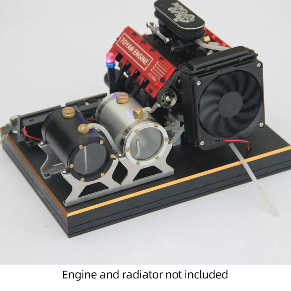 HOWIN×TOYAN V8 Engine FS-V800 Base and Bracket Set
