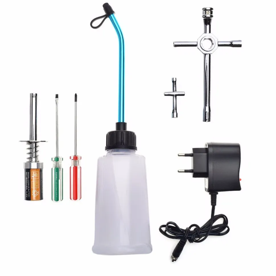 HSP Igniter Starter Kit for 1:8 / 1:10 / 1:16 Scale RC Nitro Model Car - US Plug