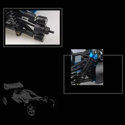 HSP 94166 RC Car 1/10 Scale 4WD Nitro Gas Powered Off-Road Buggy Truck Vehicle