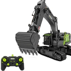 HUINA 1: 14 22CH 2.4G RC Excavator Remote Control Truck Engineering Vehicle Model Unique Gift for Kids, Teens and Adults