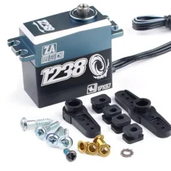 HV-CLS-1238 Steering Gear Waterproof All-Metal Gear High Voltage Brushless High-Speed Servo for Capo U4 RC Car (Bearing Capacity 36KG)