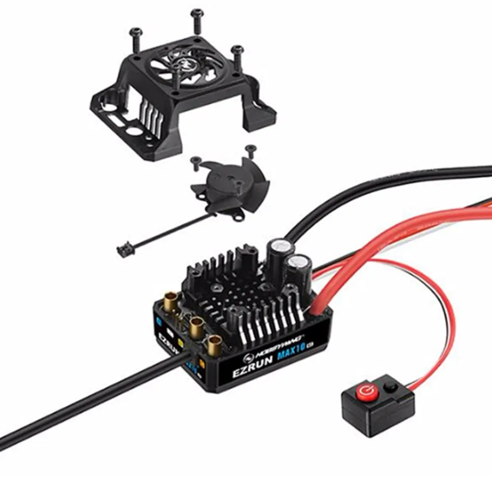 HW EzRun MAX10 G2+3652 G3 3300KV Sensored Brushless Power Kit with Extension Wire&ESC&Motor Set