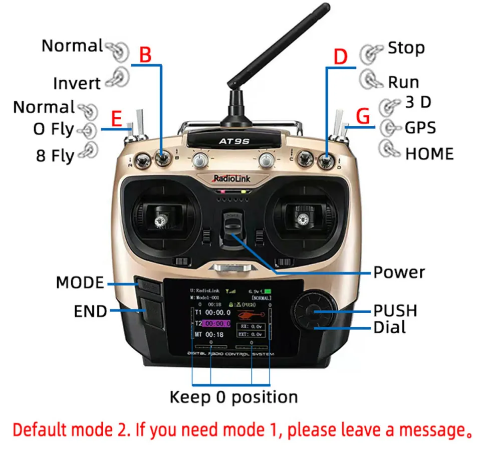 JCZK 300C PRO 2.4G 12CH Flybarless RC Helicopter Model with H1 PRO Smart Flight Control and GPS Positioning (RTF Version)