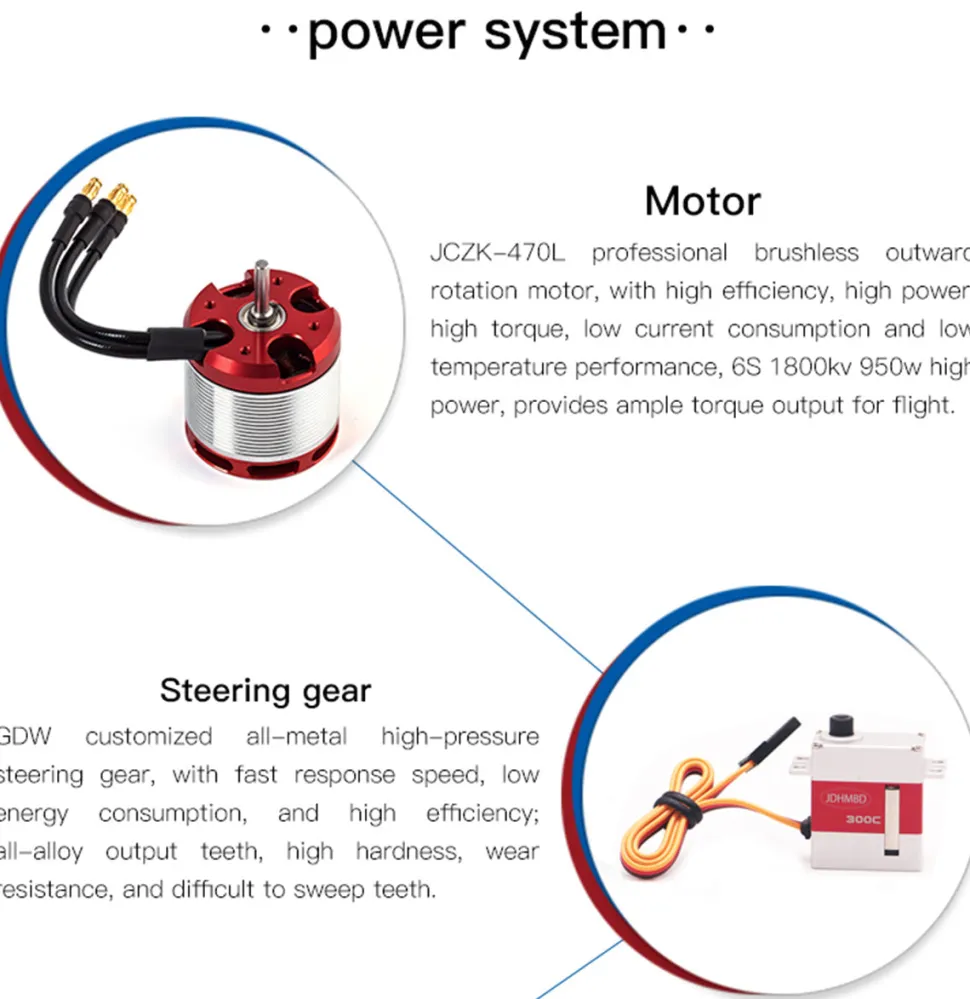 JCZK 300C PRO 2.4G 12CH Flybarless RC Helicopter Model with H1 PRO Smart Flight Control and GPS Positioning (RTF Version)