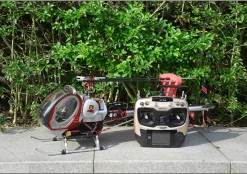 JCZK 300C PRO 2.4G 12CH Flybarless RC Helicopter Model with H1 PRO Smart Flight Control and GPS Positioning (RTF Version)