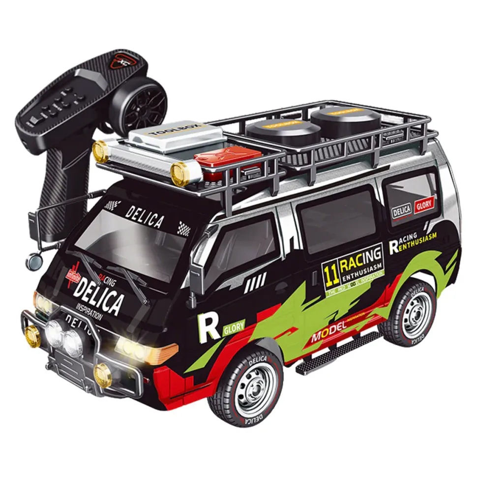 JXC5813B 1/24 Scale 2.4G 4WD Full-Proportional Synchronous RC Car Model