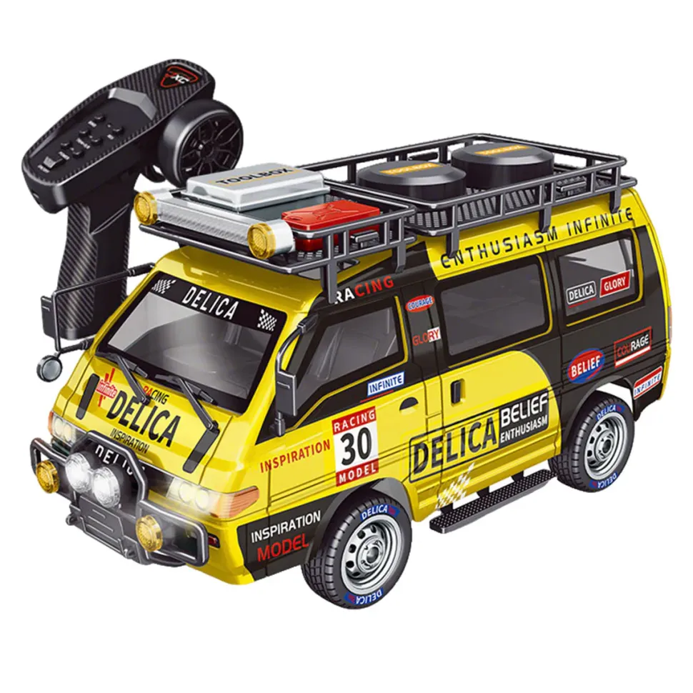 JXC5813B 1/24 Scale 2.4G 4WD Full-Proportional Synchronous RC Car Model