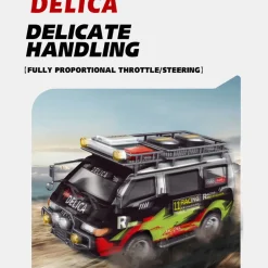 JXC5813B 1/24 Scale 2.4G 4WD Full-Proportional Synchronous RC Car Model