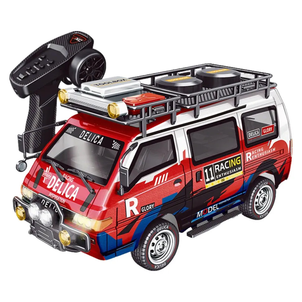 JXC5813B 1/24 Scale 2.4G 4WD Full-Proportional Synchronous RC Car Model