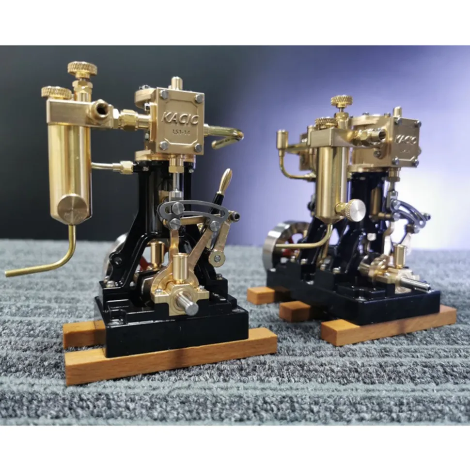 KACIO LS1-14 Single Cylinder Reciprocating Steam Engine Model for Model Ship Model Boat Above 60cm