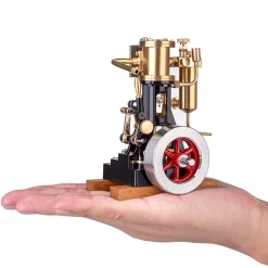 KACIO LS1-14 Single Cylinder Reciprocating Steam Engine Model for Model Ship Model Boat Above 60cm