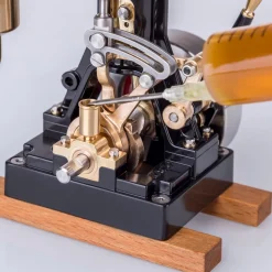 KACIO LS1-14 Single Cylinder Reciprocating Steam Engine Model for Model Ship Model Boat Above 60cm