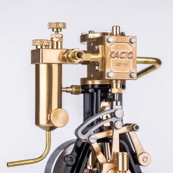 KACIO LS1-14 Single Cylinder Reciprocating Steam Engine Model for Model Ship Model Boat Above 60cm