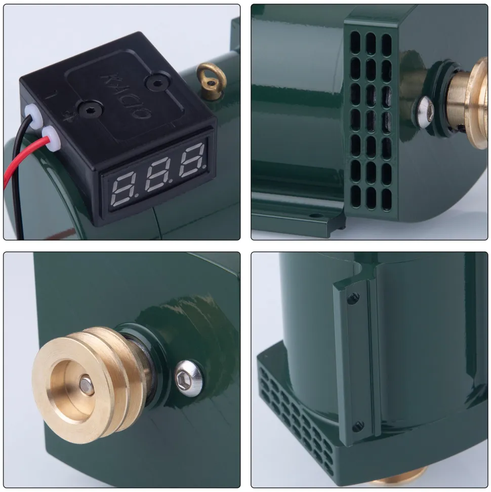KACIO RS445-1 Simulated Miniature 12V 1A DC Generator Model For Whippet Steam Engine ICE Model