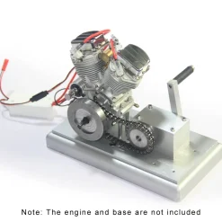 Kick Starter and Flywheel, Clutch for CISON FG-9VT 9cc V-Twin Engine Model