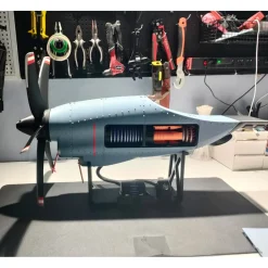 Large Turboprop Engine Model -3D Printing Aircraft (Finished Model)