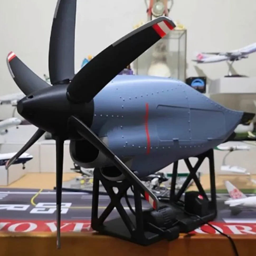 Large Turboprop Engine Model -3D Printing Aircraft (Finished Model)