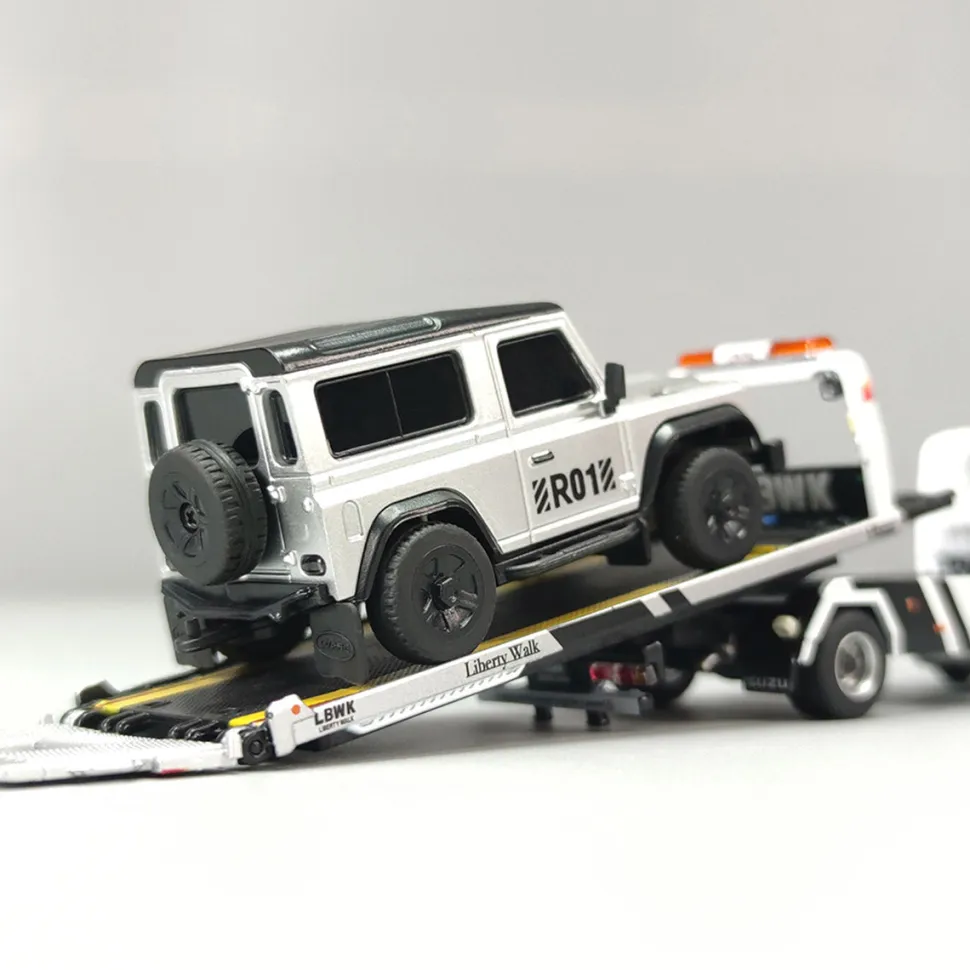 LDARC R01 1/64 Scale 2.4G RC Electric Mini Climbing Car Model with Interactive Light Set