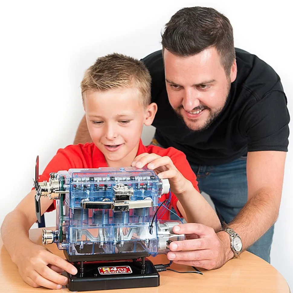 L4 Engine Model Kit - Build Your Own Engine That Works - Haynes L4 Engine Model DIY Kit
