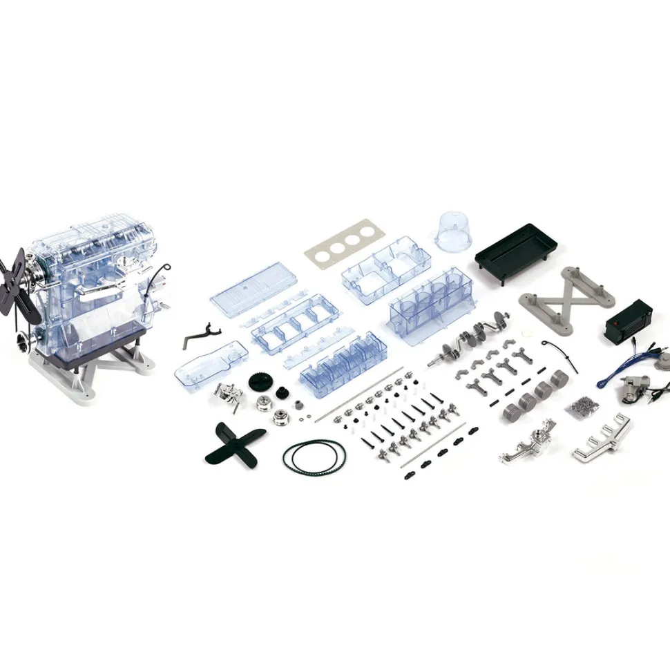 L4 Engine Model Kit - Build Your Own Engine That Works - Haynes L4 Engine Model DIY Kit