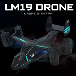 LMRC V-22 2.4G 6CH Land/Air Dual-Mode Scale RC Helicopter Model with Optical Flow Positioning