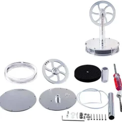 Low Temperature Stirling Engine Kit DIY Steam Heat Engine Motor Toy - Enginediy