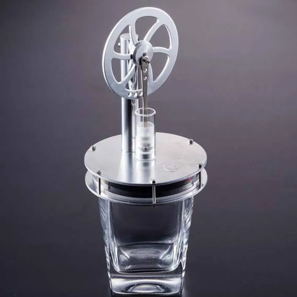 Low Temperature Stirling Engine Kit DIY Steam Heat Engine Motor Toy - Enginediy
