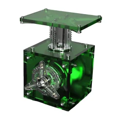 Luminous Acrylic Mechanical Display Base DIY Metal Stand