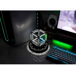 Magnetic Levitation Cube Desk Decor
