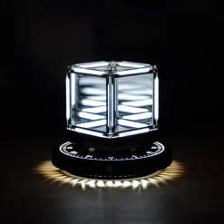 Magnetic Levitation Cube Desk Decor