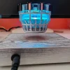 Magnetic Levitation Reactor with Light and Wooden Base Creative Sci-Tech Model