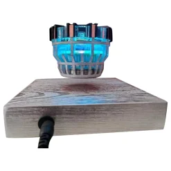 Magnetic Levitation Reactor with Light and Wooden Base Creative Sci-Tech Model