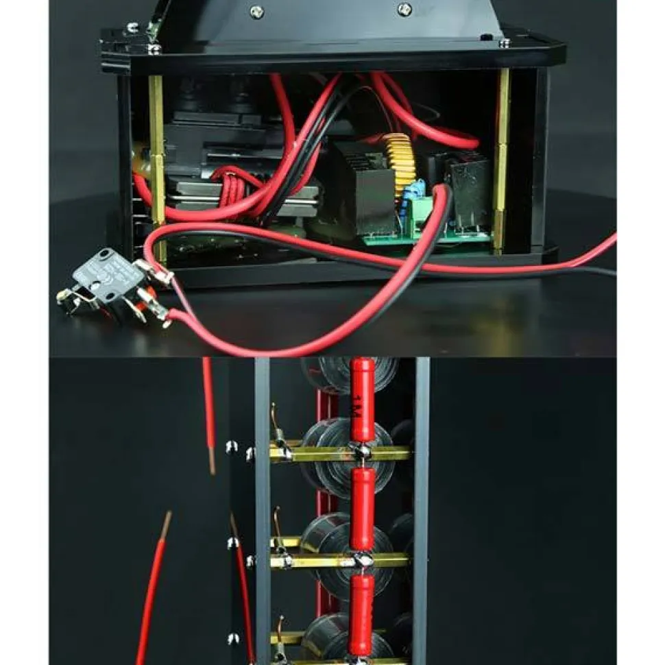 Marx Generator Kit 10 Stage High Voltage DIY Lightning Experiment Educational Model - Enginediy
