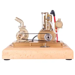 M16C 1.6cc Mini 4 Stroke Gasoline Engine Model Vertical Air-cooled Single-cylinder Internal Combustion Engine Model with Vane Pump