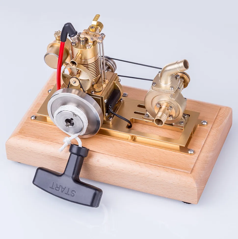 M16C 1.6cc Mini 4 Stroke Gasoline Engine Model Vertical Air-cooled Single-cylinder Internal Combustion Engine Model with Vane Pump