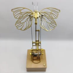 Mechanical Butterfly Dynamic 3D DIY Mechanical Metal Butterfly Model Kit for Kids, Teens, and Adults