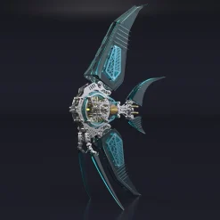 Mechanical 3D DIY Vibrant Angelfish Steampunk Assembly Model Kit with Creative Fins