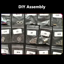 Mechanical Firefly 3D Metal DIY Insect Metal Assembly Model Colorful Parts Decoration 200PCS