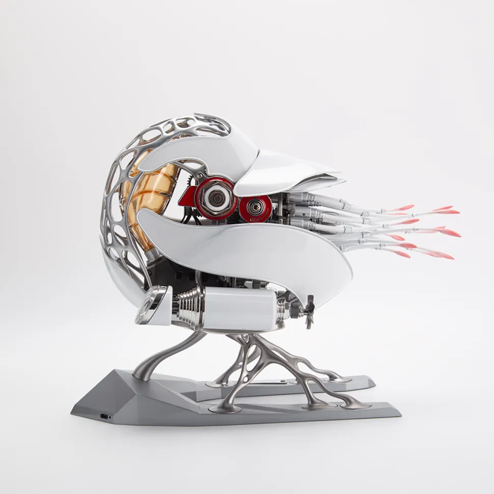 Mechanical Nautilus 3D Metal Model Building Kits with LED Light