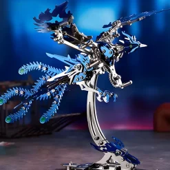 Mechanical Phoenix 3D Metal Puzzles Craft Flapping Wing Toys 358Pcs