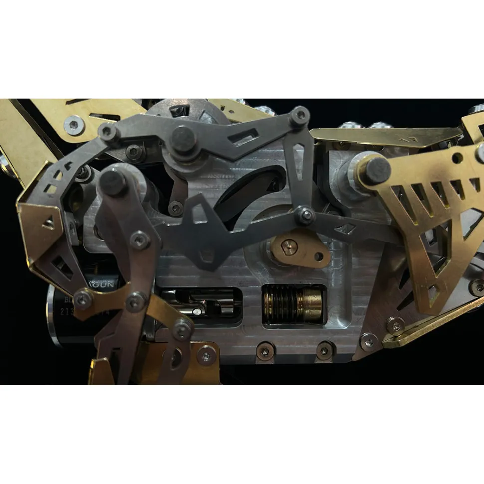 Mechanical Running Horse 3D Metal Puzzle Kinetic Horse Assembly Model Kit 300PCS