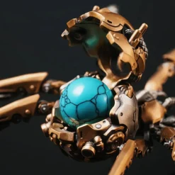 Mechanical Widow Spider Model with Movable Joints High-end Gift for Him