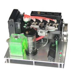 Metal Base with Water Cooling Parts for 32cc Inline Four Cylinder Water Cooled Gasoline Engine