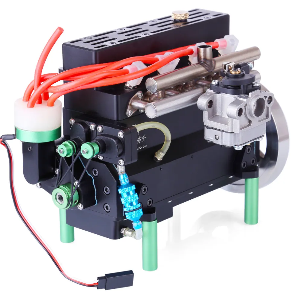 Metal Fixed Base with Water Cooled Parts for 32CC Inline Four-cylinder Water-cooled Gasoline Engine