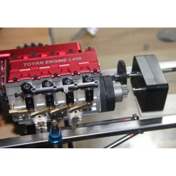 Metal Gearbox with Reverse Neutral Forward Gear for TOYAN Engine Modified Gasoline Powered Model Car