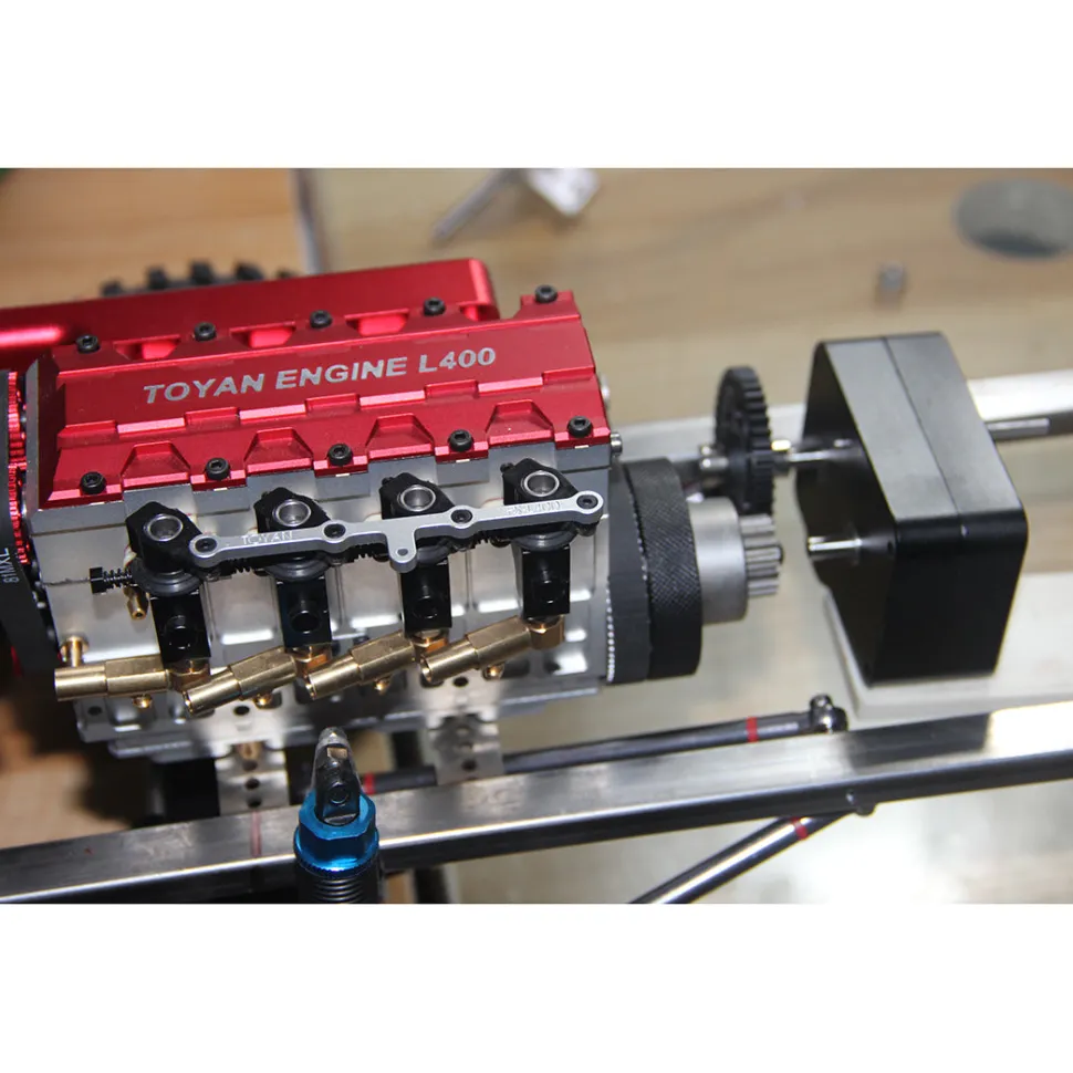 Metal Gearbox with Reverse Neutral Forward Gear for TOYAN Engine Modified Gasoline Powered Model Car