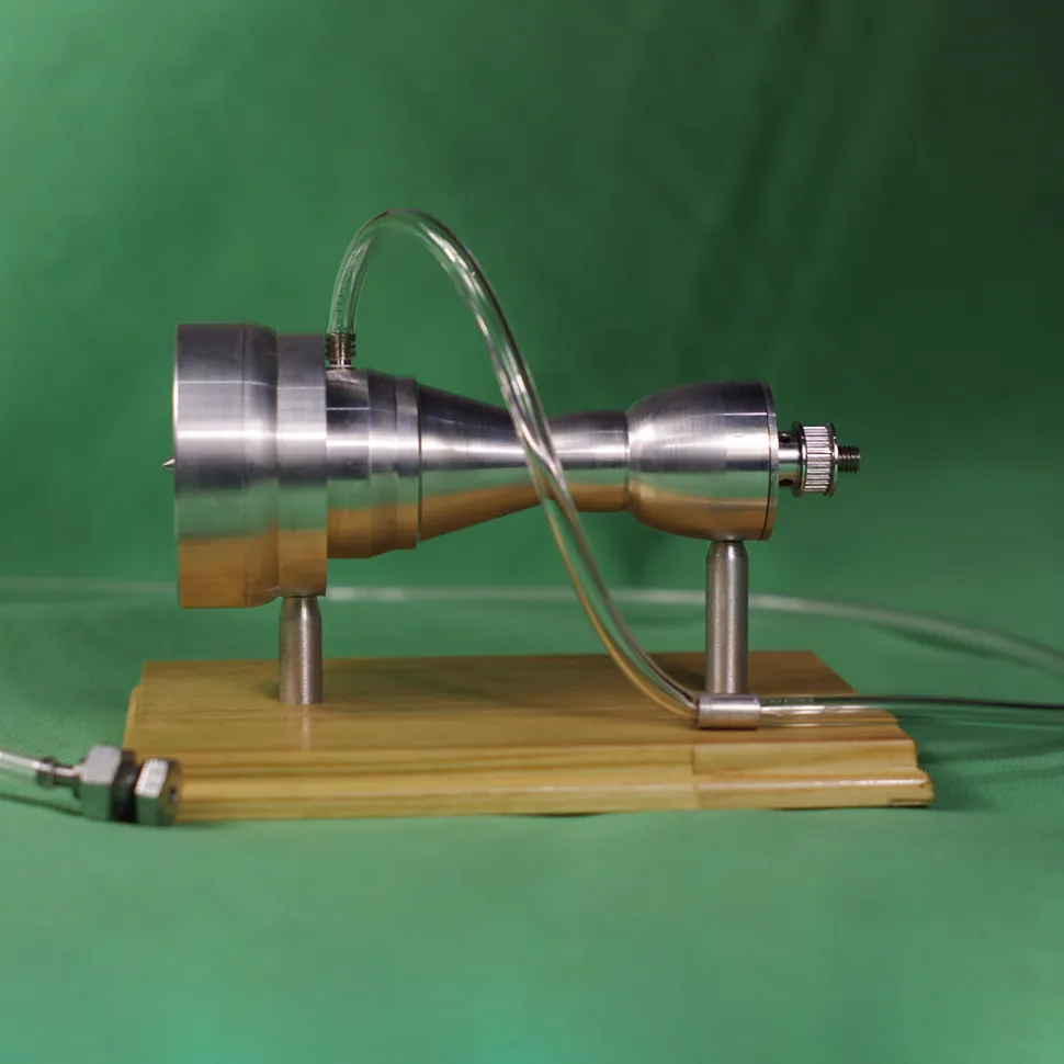 Metal Steam Turbine Engine Model Science Experiment Desktop Engine Model - Enginediy