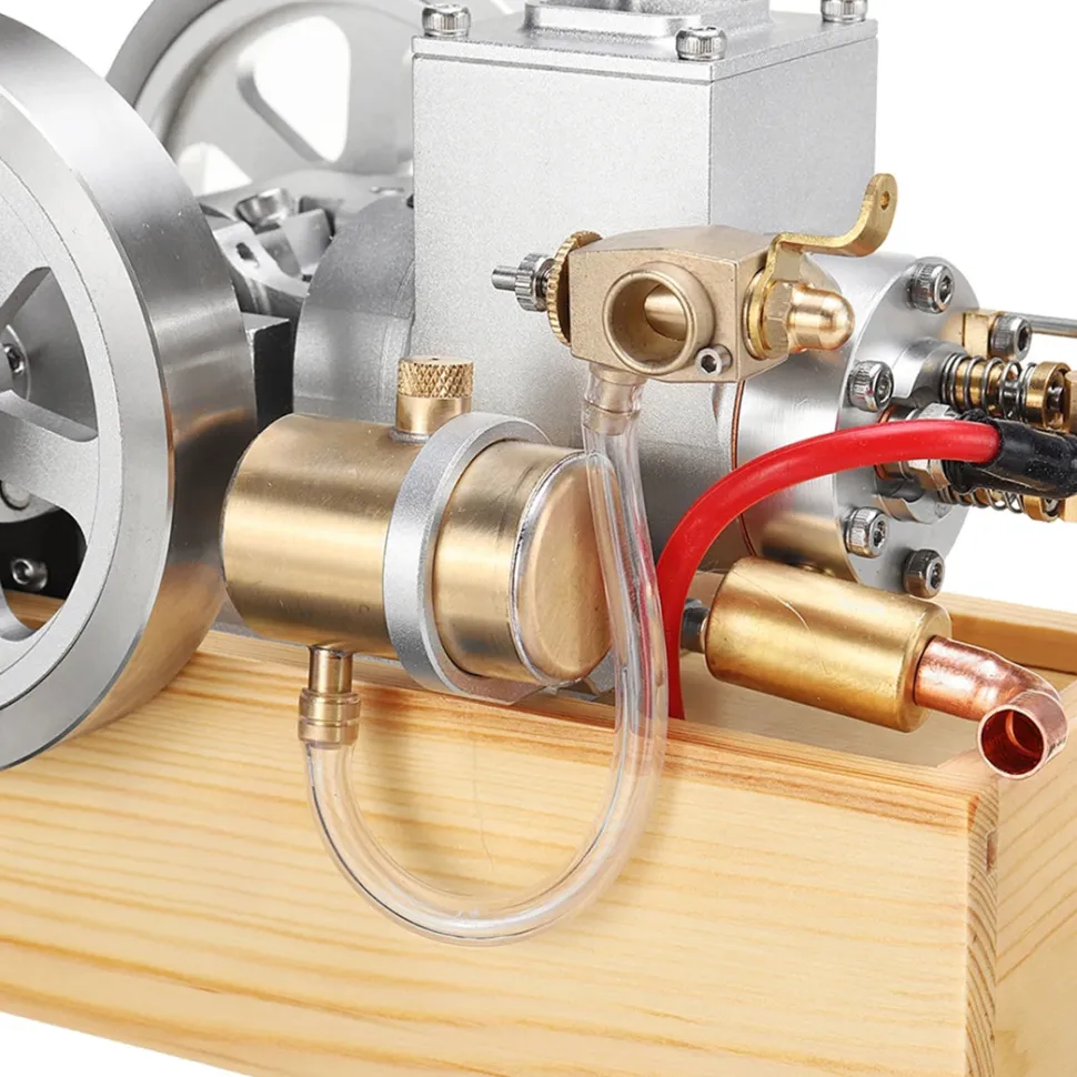 M93 Horizontal Water-cooled Miniature Gasoline Engine Upgraded Hit & Miss Combustion Engine Speed Adjustable